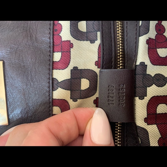 Gucci Indy Bamboo Tassel Hobo Bag smoke, pet  free - Picture 6 of 12